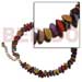 Shell Anklets Wood Beads Coco Anklets Multicolored Buri Seed Nuggets