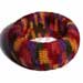 Shell Bangles Nat. Wood Bangle In Multicolored Crochet Ht=38mm Thickness=10mm Inner Diameter=65mm