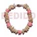 Shell Bangles Melo Chips W/ White Rose Combi