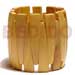 Wooden Bangles Nangka Wood Elastic Bangle / Ht=55mm