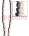Bone Horn Beads Components Bone White Nuggets