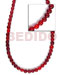 Bone Horn Beads Components Red Horn Beads 4-5mm