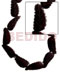 Bone Horn Beads Components Black Horn Leaf 32mmx12mm