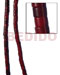 Bone Horn Beads Components Red Horn Barrel 7mmx8mm