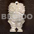 Shell Carvings Hand Carved Shell Pendants MOP Black Lip Hammer Shell Brown Lip Black Tab Philippines Owl Mop Carving 40mm