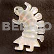 Shell Carvings Hand Carved Shell Pendants MOP Black Lip Hammer Shell Brown Lip Black Tab Philippines Mop Centipede 45mm