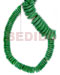 Coco Beads Strands Coco Components 7-8mm Green Coco Pokalet