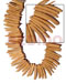 Coco Beads Strands Coco Components Coco Indian Stick 1 Inch Natural White