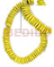 Coco Beads Strands Coco Components 7-8 Mm Coco Pokalet Yellow