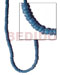 Coco Beads Strands Coco Components 4-5mm Subdued Blue Coco Pokalet