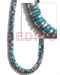 Coco Beads Splashing 4-5mm Coco Pklt. Sky Blue W/ Splashing