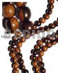 Ebony Beads Black Tiger Camagong Beads Tiger Camagong Round Beads 10mm