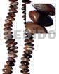 Ebony Beads Black Tiger Camagong Beads Tiger Camagong Slidecut 8mmx5mmx22mm
