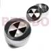 Gifts and Decorative Items Stainless Metal Round Casing W/ Inlaid Blacktab & Troca Shells