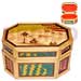 Inlayed Wooden Jewelry Box Bamboo W/ Pandan Jewelry Box / Medium L=115mm X W=82mm X H=62mm