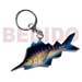 KeyChains Key Chains Fish Handpainted Wood Keychain 95mmx40mm / Can Be Personalized W/ Text