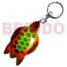 KeyChains Key Chains Sea Turtle Handpainted Wood Keychain 85mmx50mm / Can Be Personalized W/ Text