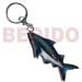 KeyChains Key Chains Shark Handpainted Wood Keychain 95mmx40mm / Can Be Personalized W/ Text