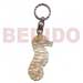 KeyChains Key Chains 40mm Carved Mop Shell Keychain/seahorse