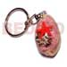KeyChains Key Chains Sigay W/ Laminated Seahells / Can Be Personalized W/ Text Inside