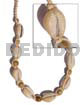 Macrame Necklace Macramie / Cut Sigay / Wood Beads / Robles