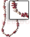 Resin - Glass Beads Necklaces Earth Tones/white Sq. Cut / 2-3 Heishe /w Nassa / Glass Bds.