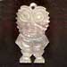 Carved Pendants Owl Mop Carving 40mm