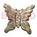 Shell Pendants 45mm Carved Blacklip Butterfly