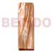 Wooden Pendants 40mmx15mm Brownlip W/ Resin Backing