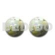 Resin Earrings Crazy Cut Troca Jade