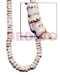 Shell Beads Strands Components Puka Tiger - As Is Class A / Specify Size 4-5, 7-8, 9-11, 14-15, Jumbo