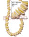 Shell Beads Strands Components Gold Mouth Square Cut
