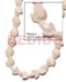 Shell Beads Strands Components Troca Half Moon