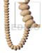 Wood Beads Wooden Components Jewelry Nat. White Wood Mentos 10mmx15mm